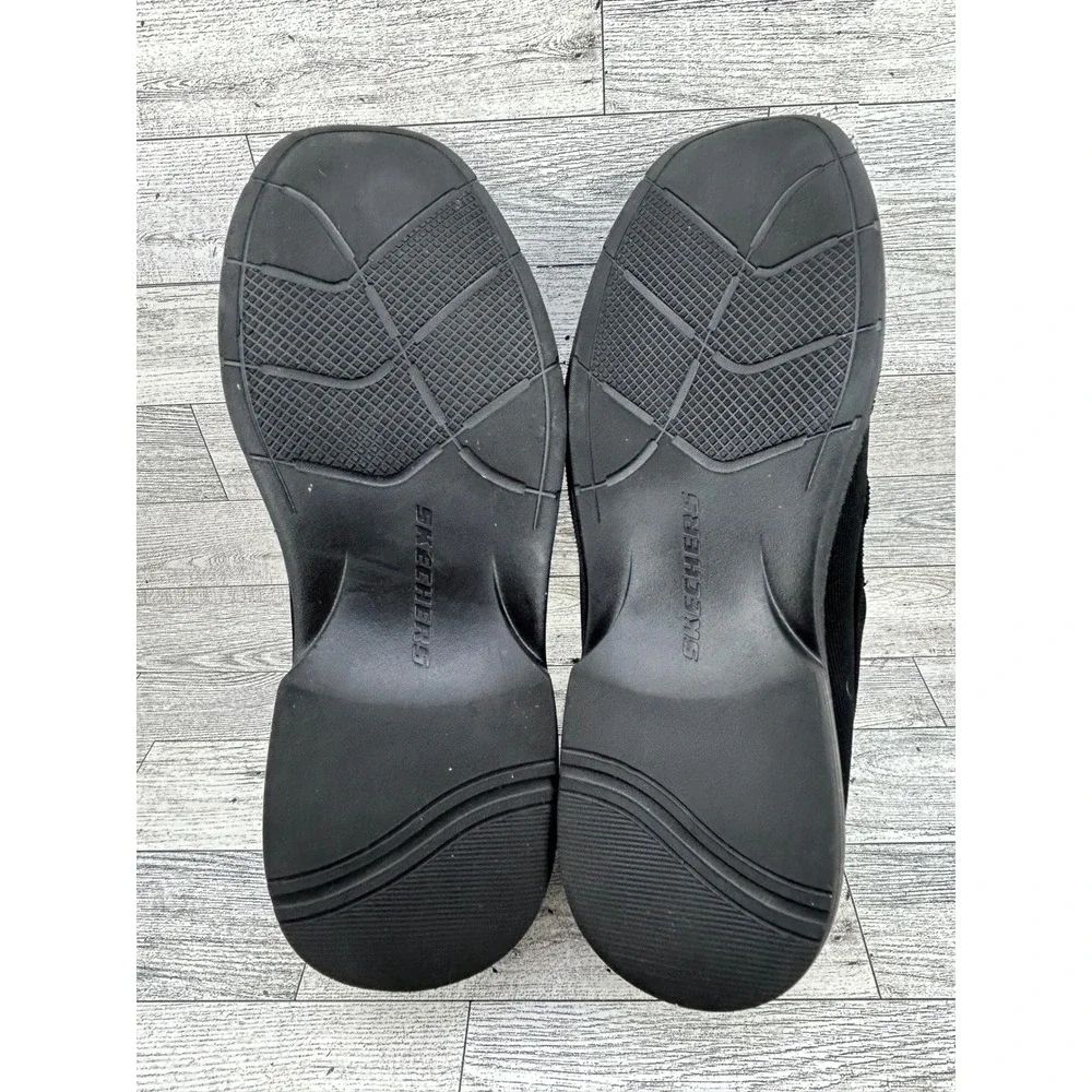 Skechers DressKnit Relaxed‎ Fit Mens Black Slip On Loafers 65134 Size 8.5 BBK